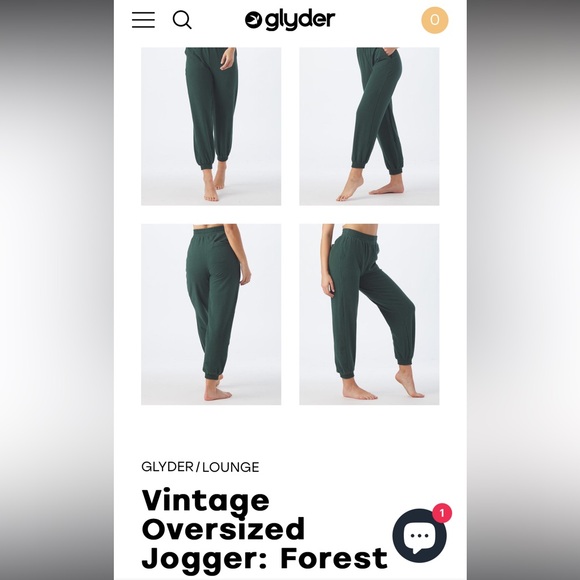 Glyder Contemporary Women’s juniors XXS Medium Weight Joggers with pocket - Picture 5 of 5